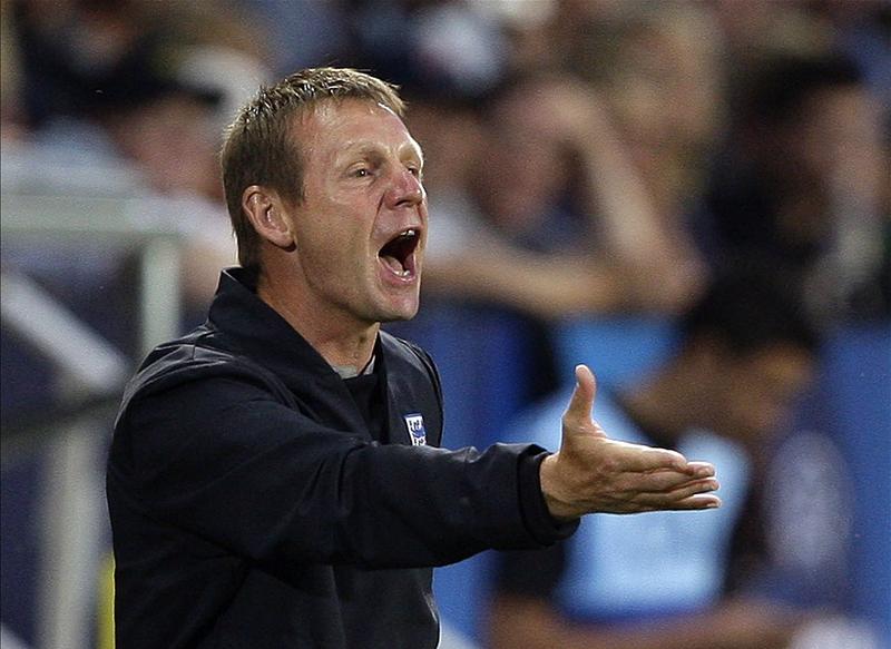 Stuart Pearce watched his side fall to a 4-0 Final defeat against Germany.